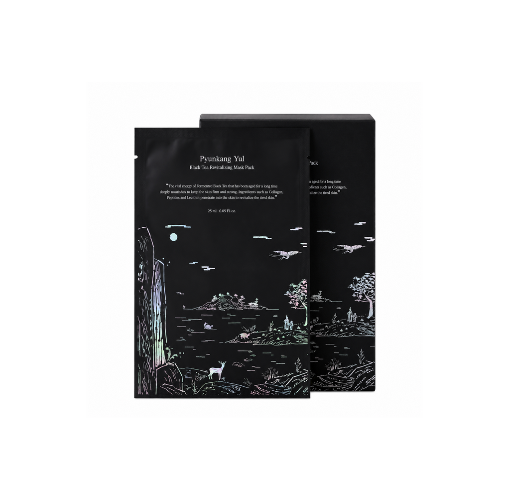 Pyunkang Yul Black Tea Revitalizing Mask Pack 25ml/10ea