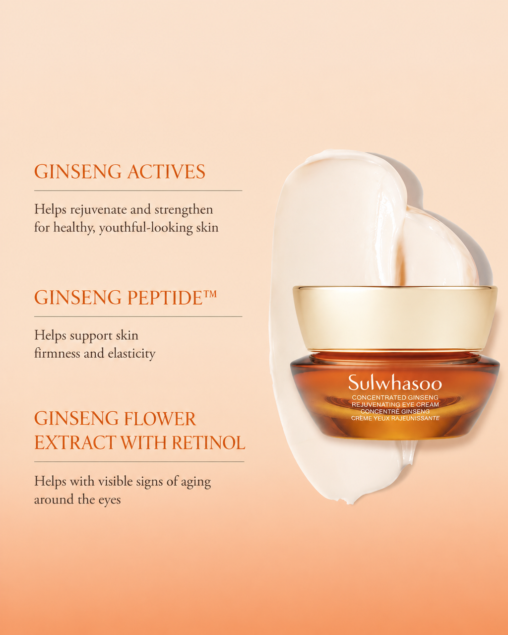 Sulwhasoo Concentrated Ginseng Rejuvenating Eye Cream